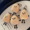 Chaveiro Pingente Batata de Pelúcia com Expressão Divertida e Fofa Brinquedo de Boneca Criativo Mochila de Estudante Presente para Casal