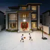 Nueva Luz Solar con Sensor de Movimiento Corporal, Luz de Jardín Integrada para Uso Exterior e Interior, Luz de Pared con Sensor