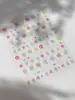 YITU Adesivo de Unha Pirulito Embossado Figura de Formiga Doce Fofo Multicolorido Popular na Internet Adesivo Decorativo YT5955