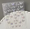 Pegatinas de Uñas Mariposa Shell-Gloss Transfronterizas, Múltiples Estilos Disponibles, Pegatinas de Uñas DIY Mariposa Aurora 3D, Estilo Ca