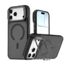 Adecuado para Apple Iphone18Pro Color Brillante Tipo Piel Mate Magnético Funda de Teléfono Samsung S26Fe Soporte Anti-Caída Cubierta