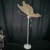 Nuevos Accesorios para Bodas Luces de Mariposa Luminosas Alas Guía de Camino Escenario T Decoración de Salón de Bodas Adornos Colgantes del Techo Arreglo