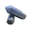 Cristal Mineral Natural Cristal Blanco Amatista Fluorita Turquesa Blanca Doble Punta Punta Única Columna Prisma Hexagonal Cristal Tallado en Bruto