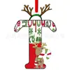 Colgante de Letra Inglesa Nuevo y Creativo Transfronterizo Acrílico Plano Árbol de Navidad Decoración para Fiesta en Casa Regalo