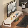 Estante organizador para escritorio de oficina, soporte de escritorio para monitor con cajón, soporte elevador para computadora, soporte elevado para computadora