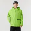 Chaqueta Popular para Exteriores para Hombres y Mujeres, Chaqueta de Pareja para Hombres y Mujeres, Chaqueta Impermeable y Cortavientos, Conjunto de Dos Piezas, Prenda Exterior Juvenil, Algodón