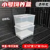 Caja de Mejora de Color para Tortugas, Caja de Cría de Tortugas Bebés, Caja de Aislamiento Blanco y Negro con Calefacción para Huevos de Tortuga, Kit de Cría de Tortugas Bebés con Placa de Sedimentación