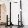Rack de Agachamento Multifuncional Meio Quadro Yulong para Uso Doméstico Rack Tipo Portal Rack para Supino Barra Fixa Treinador Abrangente