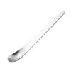 Cuchara de postre de acero inoxidable cuchara para comer pastel cabeza plana cuchara para yogur helado cuchara para mermelada transfronteriza