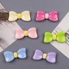 Lazo brillante de color caramelo japonés y coreano, pegamento en crema para bricolaje, funda de teléfono casera, pegatina para refrigerador, horquilla, accesorios de resina