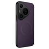 Funda magnética para teléfono con patrón de fibra de carbono adecuada para Huawei Pura90Pro Pura80Pro Cubierta protectora mate anticaída
