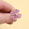 Hebilla de Cintura de Pétalo Sin Clavos Sin Costuras Botón Desmontable Cintura Grande Cambia a Cintura Pequeña Artefacto Botón Metálico Ajustable