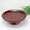 Plato de frutas placa de palo de rosa vietnamita almacenamiento placa de madera maciza plato para semillas de melón dulces plato de frutas de madera plato para taza de té envío gratis