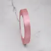 Transfronteiriço 0,6cm Fita Branca Flor de Rosa Material Fita Cetim Fita de Seda Artesanal DIY Embalagem de Bolo em Estoque Atacado