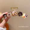 Pinza para el pelo de alta gama estilo coreano para cabello grueso en la parte posterior de la cabeza, pinza de garra de gran tamaño, nuevo modelo 2026, pinza de tiburón exquisita y versátil, accesorio para el pelo
