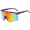 Nuevas Gafas de Sol para Hombre y Mujer de Montura Grande y Colorida para Exteriores 9322 Gafas de Sol Deportivas para Ciclismo Gafas de Sol Transfronterizas