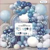 Set de Globos de Látex Amazon Transfronterizo Arreglo Personalizado para Fiesta de Cumpleaños Combinación de Cadena de Globos Arco de Globos Venta al por Mayor
