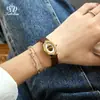 Reloj Marca Fate Love Nuevo Estilo Retro Exquisito de Nicho Reloj para Mujer Correa de Cuero Reloj de Cuarzo Reloj para Mujer
