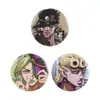 Insignias de Hojalata de Personajes de Anime Japonés, Merchandising Bidimensional, Decoraciones para Mochilas Escolares, Broches