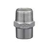 Acero Inoxidable 304 Doble Extremo Soldado Hexagonal Rosca Externa Un Solo Extremo 316 Fundición Soldadura a Tope Conector Interno Pulgada 2
