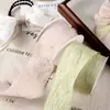Jacquard cóncavo-convexo de un solo lado color liso borde prensado doble capa hilo de gasa cinta para el pelo accesorios para el pelo lazos cinta auxiliar