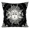 Funda de Almohada Estampada Estilo Étnico Amazon Transfronteriza Cojín para Coche Mesita de Noche Sala de Estar del Hogar Sofá