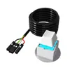 Botão de Interruptor de Mesa de Computador Lan House Lan House Gabinete de Host de Mesa Fonte de Alimentação Tecla de Inicialização Casa Externa Externa