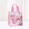 Bolso Nuevo Serie Primera Comunión Mariposa Colorida Bolsa No Tejida Souvenir Creativo de Boda Bolsa de Empaque para Dulces