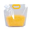 Bolsa de almacenamiento de granos para el hogar, con asa, a prueba de humedad e insectos, portátil, con boca de succión y sellado para granos.