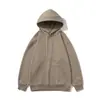 Sudadera con Capucha de Terciopelo Zorro Plateado 420g Otoño e Invierno / Terciopelo 320g Primavera y Otoño para Hombres y Mujeres con Bordado de Logo