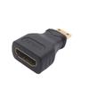 Adaptador Mini HDMI de Alta Definição, Adaptador Grande para Pequeno, Adaptador Mini HDMI Macho para HDMI Fêmea