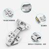 Bisagras de Acero Inoxidable al por Mayor para Armarios, Bisagras de Puerta con Resorte Hidráulico, Bisagras Amortiguadoras para Puerta de Gabinete de Muebles, Bisagras de Avión, Bisagras de Acero Inoxidable