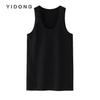 Nuevo chaleco tipo jersey para hombre, agradable para la piel, urbano, informal, de invierno, de color sólido, de cachemir, cálido, para uso interior, chaleco tipo suéter