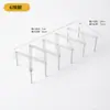 Estante de Almacenamiento de Cocina de Acero Inoxidable para Uso Doméstico, Soporte Extensible y Plegable para Tapas de Ollas con Drenaje
