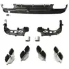 Adecuado para Mercedes-Benz Clase E (14-16) W 10.35kg Puerta Deporte Mejora E53/E63 Lip Trasero y Tubo de Escape Venta Directa de Fábrica