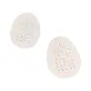 Almofadas de Couro Genuíno para Metatarso, Palmilhas Meio Número, Respiráveis, Absorventes de Suor, Antiderrapantes, Absorventes de Choque, Invisíveis, Confortáveis, Palmilhas de Couro de Porco Especificamente para Sapatos de Salto Alto