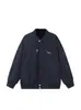 Rumei Chaqueta Bomber Retro Americana Simple con Cuello de Béisbol Primavera Nueva Casual Versátil Ropa de Trabajo para Pareja