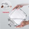 Pc inastillable tanque de almacenamiento de té de cáscara de mandarina tanque de plástico transparente hierba naranja Xiaoqing tanque sellado tanque de almacenamiento de productos secos comercial