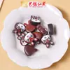Acessórios de Coelho Pintado em Jacarandá Joias de Cabaça DIY Pingente Acessórios de Contas de Coelho do Zodíaco Cartoon Nuvem de Volta