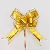 50 Flores de Tirar Mariposa Mate, Flores de Tirar con Cinta Grande para Navidad, Pascua y San Valentín, Lazos de Mariposa de Organza Transfronterizos