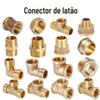 4 pontos de cobre junta interna e externa do fio T para fio cotovelo direto 6 pontos a 4 pontos de diâmetro variável tubulação de água encanamento acessórios para juntas