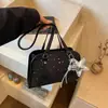 Bolso Tote Nuevo Estilo Coreano con Estampado de Estrellas para Mujer, Temporada Primavera/Verano 2026, Gran Capacidad, Versátil para el Trabajo y Salidas, Bolso de Hombro Único