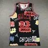 Nuevas camisetas de baloncesto NBA europeas y americanas, chalecos de entrenamiento de equipo 3D estampados para hombre de los Kings, Bulls, Lakers