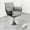 Silla de barbero influencer de internet silla de peluquería salón de belleza taburete silla para cortar el pelo simple elevable