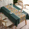 Benzhi estilo boêmio toalha de mesa atacado à prova de óleo à prova d'água descartável toalha de mesa descartável toalha de mesa chá toalha de mesa estilo étnico