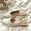 Nuevos Mules de Cabeza Franceses de Comercio Exterior Primavera/Verano 2026 Tacón Bajo Zapatos Planos Versátiles para Mujer Transfronterizos