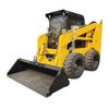 Cargadora compacta de ruedas HT100, cabina de exportación, ingeniería, minicargadora, carretilla elevadora pequeña, cargadora de 100 caballos de fuerza