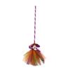 Escoba de Halloween para niñas, escoba voladora de bruja, escoba fantasma, fiesta, juguetes para niños, joyería de mano