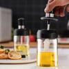 Cepillo de aceite con botella, resistente a altas temperaturas para el hogar, cepillo para panqueques de cocina, cepillo para aceite, cepillo para miel, botella para condimentos, cepillo para barbacoa, artefacto de aceite