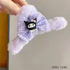 Pinza de Pelo de Felpa para Otoño e Invierno para Mujer, Pinza de Pelo Grande Linda con Diseño de Oso y Conejo, Pinza de Tiburón para Peinados Recogidos, Accesorio de Pelo Grande